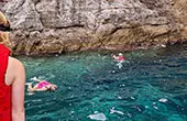 sunset Blue Cave Dubrovnik tour boat with snorkelling