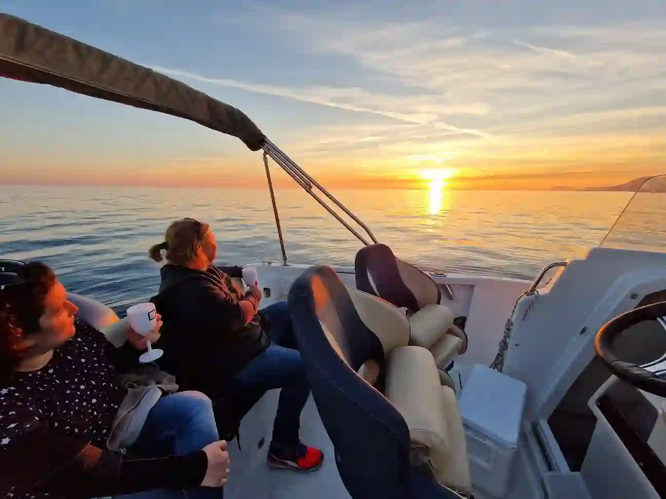Romantic Sunsets at the Blue Cave